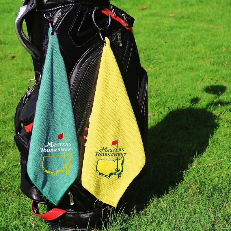 Amitrely Funny Golf Towel, Marsters Tournament, Funny Golf Towel for Golf Bags with Clip, Golf Gift for Men Husband Boyfriend Dad, Birthday, Cristmas Gifts for Fan (Yellow) - Image 3